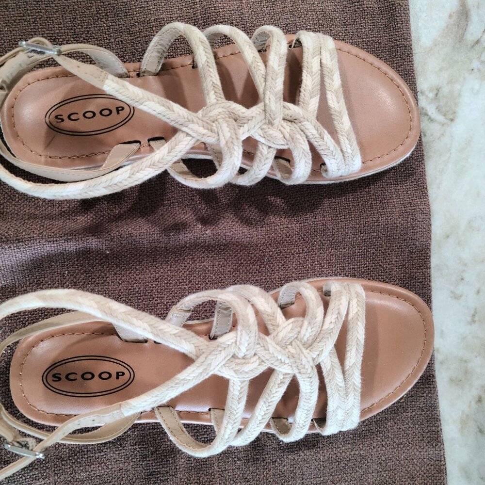 Women's Scoop Braided Flat Sandal